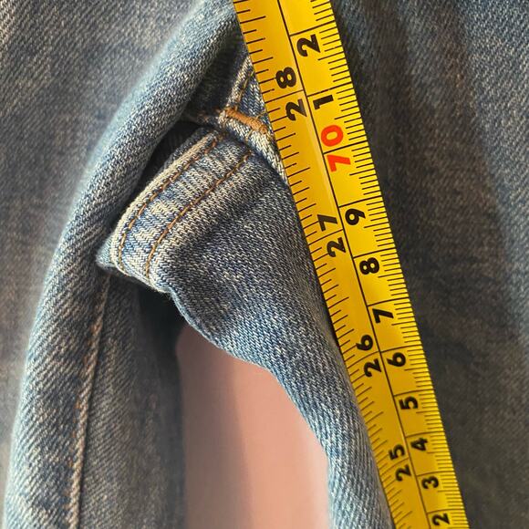 Madewell Women's size 23 Medium Wash The Perfect Vintage Jean Straight Leg - Picture 7 of 9